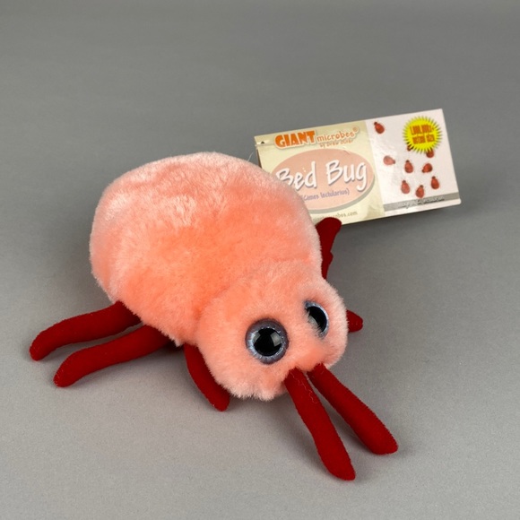 Giant Microbes Toys Nwt Giant Microbe Bed Bug Plush Toy Poshmark
